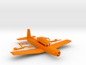 014A Texan II 1/144 in Orange Smooth Versatile Plastic