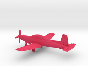 014D Pilatus PC-9 1/200 in Pink Smooth Versatile Plastic
