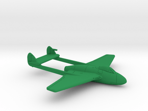015D DH Vampire 1/200 Gear Up  in Green Smooth Versatile Plastic