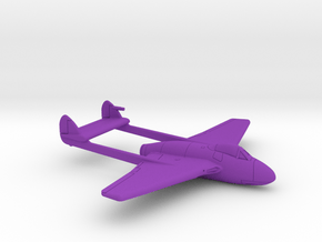 015D DH Vampire 1/200 Gear Up  in Purple Smooth Versatile Plastic