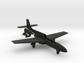 017B PZL TS-11 Iskra on the Ground - 1/144 in Black Smooth Versatile Plastic