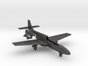 017B PZL TS-11 Iskra on the Ground - 1/144 in Dark Gray PA12 Glass Beads