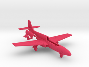 017B PZL TS-11 Iskra on the Ground - 1/144 in Pink Smooth Versatile Plastic