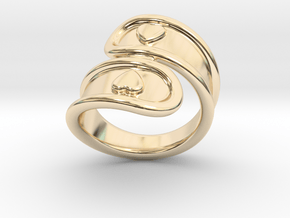 San Valentino Ring 17 - Italian Size 17 in 14K Yellow Gold
