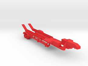 019A Trailer for X-3 Stiletto in Red Smooth Versatile Plastic