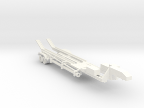 019A Trailer for X-3 Stiletto in White Smooth Versatile Plastic