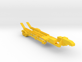 019A Trailer for X-3 Stiletto in Yellow Smooth Versatile Plastic