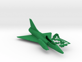 020A Mirage IIID - 1/144  in Green Smooth Versatile Plastic