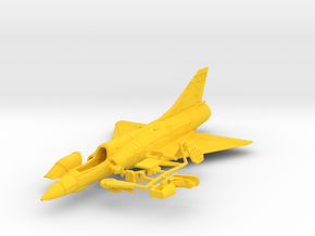 020C Mirage IIIEBR 1/144 in Yellow Smooth Versatile Plastic