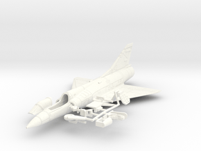 020F Mirage IIIEA 1/144 in White Smooth Versatile Plastic