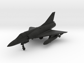020I Mirage IIIEA - 1/200 in Black Smooth Versatile Plastic