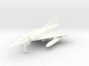 020I Mirage IIIEA - 1/200 in White Smooth Versatile Plastic