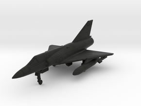 020L Mirage IIIO 1/350  in Black Smooth Versatile Plastic