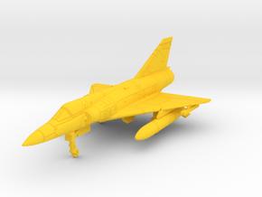 020L Mirage IIIO 1/350  in Yellow Smooth Versatile Plastic