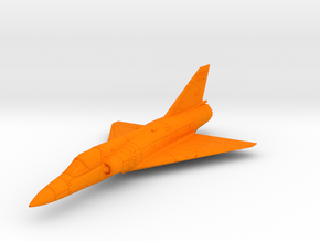020V Mirage IIIO 1/200 Gear Up  in Orange Smooth Versatile Plastic