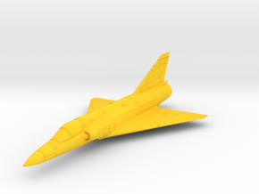 020V Mirage IIIO 1/200 Gear Up  in Yellow Smooth Versatile Plastic