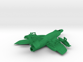 021B Super Etendard 1/144 with Tanks in Green Smooth Versatile Plastic