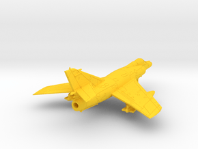 021F Super Etendard 1/200 in Yellow Smooth Versatile Plastic