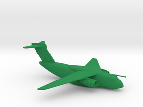 022B EMBRAER KC-390 1/350 in Green Smooth Versatile Plastic