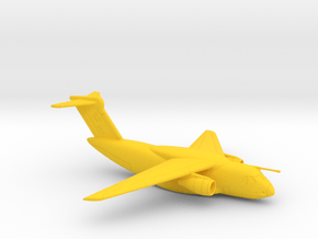 022C EMBRAER KC-390 1/700 in Yellow Smooth Versatile Plastic