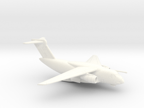 022E KC-390 1/350 WITH LANDING GEAR in White Smooth Versatile Plastic