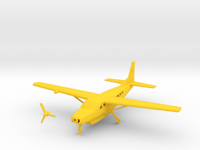 027A Grand Caravan 1/144 in Yellow Smooth Versatile Plastic