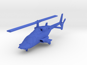 030F Bell 222 Modified 1/200 in Blue Smooth Versatile Plastic