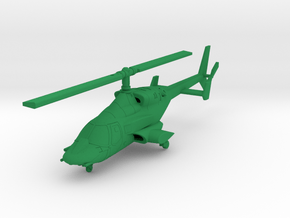 030F Bell 222 Modified 1/200 in Green Smooth Versatile Plastic