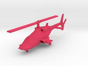 030F Bell 222 Modified 1/200 in Pink Smooth Versatile Plastic
