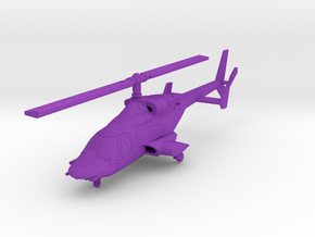 030F Bell 222 Modified 1/200 in Purple Smooth Versatile Plastic