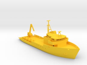 031A Liberty star 1/288 in Yellow Smooth Versatile Plastic
