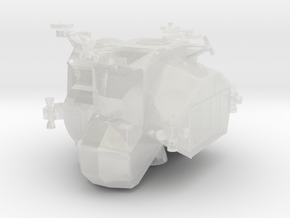 053D Lunar Module Ascent Stage 1/144 in Clear Ultra Fine Detail Plastic
