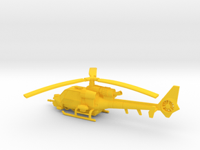 035H Modified Gazelle 1/200 in Yellow Smooth Versatile Plastic