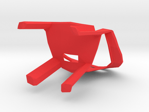 Plastic Seats in Red Processed Versatile Plastic