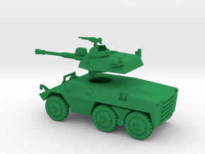 036D EE-9 Cascavel 1/100 with separate turret in Green Smooth Versatile Plastic