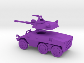 036D EE-9 Cascavel 1/100 with separate turret in Purple Smooth Versatile Plastic
