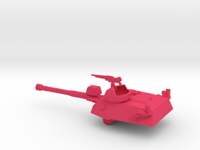 036G EE-9 Cascavel Turret 1/56 in Pink Smooth Versatile Plastic