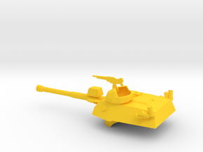 036G EE-9 Cascavel Turret 1/56 in Yellow Smooth Versatile Plastic