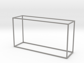 Miniature Tray Top Console Table Frame in Accura Xtreme