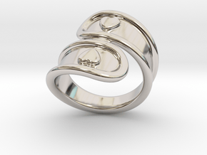 San Valentino Ring 19 - Italian Size 19 in Platinum