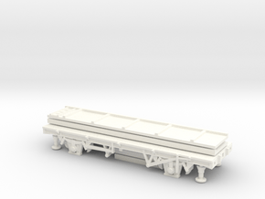 TT/3mm 46T POA Aggregate Wagon Kit in White Processed Versatile Plastic: Small