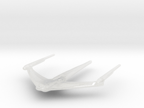 Altair Class 1/7000 Attack Wing in Clear Ultra Fine Detail Plastic