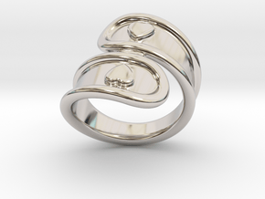 San Valentino Ring 20 - Italian Size 20 in Platinum