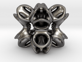 Octo Star Tunnels in Polished Nickel Steel