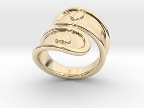 San Valentino Ring 21 - Italian Size 21 in 14K Yellow Gold
