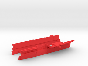 1/700 CVA-34 USS Oriskany Midships Wat. Full Beam in Red Smooth Versatile Plastic