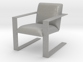 Miniature Luxury Modern Accent Chair in Aluminum