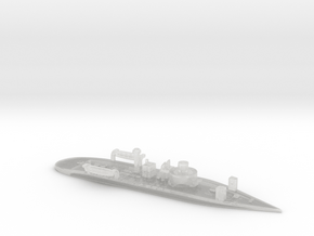 1/1250th scale SMS Leitha (1872) in Clear Ultra Fine Detail Plastic
