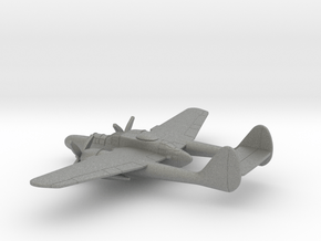 Northrop P-61 (w/o landing gears) in Gray PA12: 6mm