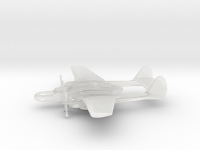 Northrop P-61 (w/o landing gears) in Clear Ultra Fine Detail Plastic: 1:350